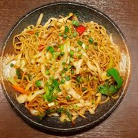 Veg Hakka Noodles at Bangera's Spice Labo バンゲラズスパイスラボ in Tokyo