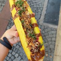 Funky dawg at Organic Garden Signature Store in Munich