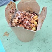 Vegöner Box with fries. at Vegöner in Erlangen