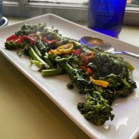 Broccoli rabe at Trattoria Fortunata in Saratoga Springs