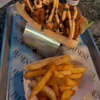 Po Boy at Element Gastropub in Raleigh