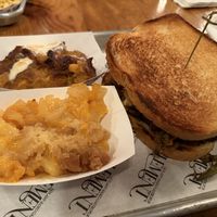 Turkey & “leftovers” Sandwich with sweet potato and pineapple casserolee  at Element Gastropub in Raleigh