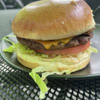 Elemental burger. Wish they’d add back more bacon! Avocado would prolly be delicious on this too    at Element Gastropub in Raleigh