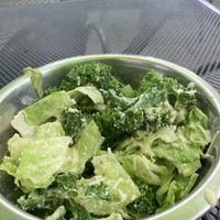 Kale Caesar (with romaine). All kale is better imo but the salad is still delicious    at Element Gastropub in Raleigh
