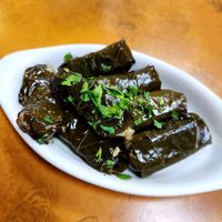 Vegetarian Stuffed Vine Leaves at Queen of Mediterranean in Lenexa