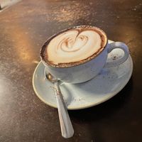 Capuchino com choco  at Duzu Kafe Taberna in Durango