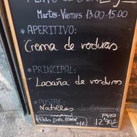 Plato del dia  at Duzu Kafe Taberna in Durango