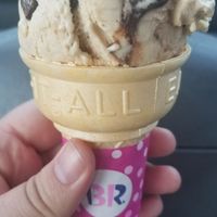 Vegan cookie dough ice cream  at Baskin Robbins in Arlington