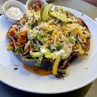 Taco bowl  at The Roxy Cafe in Vernon