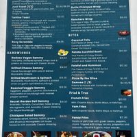 Menu Aug 25 1  at The Roxy Cafe in Vernon