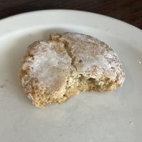 Almond cookie  at The Roxy Cafe in Vernon