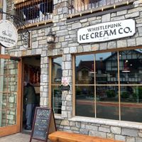 Entrance  at Whistlepunk Ice Cream Co in Leavenworth