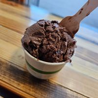Moo-free chocolate at Whistlepunk Ice Cream Co in Leavenworth