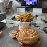   at Burger House in Belgrade