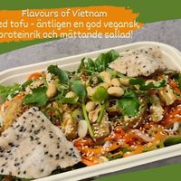 Tofu Noodle Salad! at Nguyen's Sandwiches in Malmo