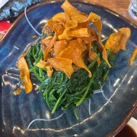 Spinach #Veganuary at Niji Sushi Bar in Kingsford