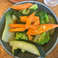 Steamed veg #Veganuary at Niji Sushi Bar in Kingsford