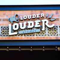 Sign at Louder Louder in Northbridge
