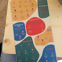 Menu at Nibs Healthy Bar in Menorca