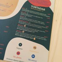 Menu at Nibs Healthy Bar in Menorca