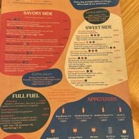 Menu September 2022 at Nibs Healthy Bar in Menorca