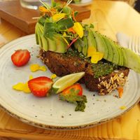 Avo-lime (vegan) at Nibs Healthy Bar in Menorca