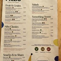   at Nibs Healthy Bar in Menorca