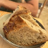 Gluten free sourdough   at Nibs Healthy Bar in Menorca