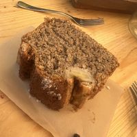 Banana Breadd  at Nibs Healthy Bar in Menorca