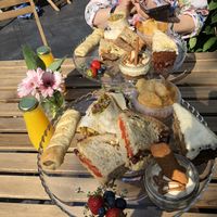 Afternoon tea  at Divine Wellness in Manchester