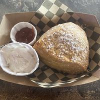 Vanilla scone! at SconeGrown in Bellingham