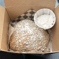 Blueberry Scone  #Veganuary at SconeGrown in Bellingham