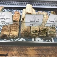 vegan rolls  at Laurents in West London