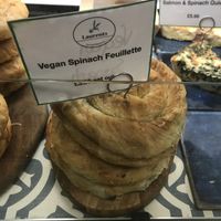 spinach feuillette  at Laurents in West London