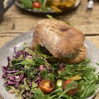 black bean burger  at The Gardent Reigate in Reigate