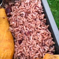 Rice & Peas at Caribbean Kitchen in Stourbridge
