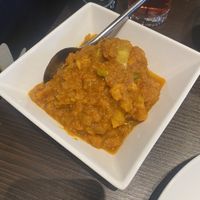 “Dairy free” curry  at Sid's Spice in Brora