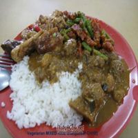 Mixed Rice at Sin Sheng Huat 新盛发茶室 in Johor Bahru
