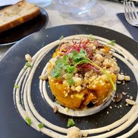 Crumble de courge at Bonnard in Paris