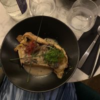 Main dish  at Bonnard in Paris