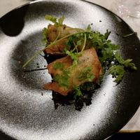 Fried risotto at Bonnard in Paris