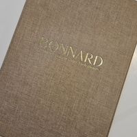 Beautiful menu at Bonnard in Paris