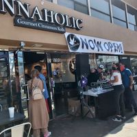 Opening day! at Cinnaholic in Long Beach