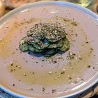 Pickled cucumber starter (surprisingly delicious!) at Dane & Port - Natural Kitchen in Bournemouth