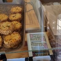 Select of cakes on offer at Los Navegantes del Magallanes in Puerto Natales