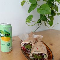 Falafel wrap at FLFL - Utrecht in Utrecht