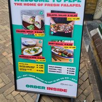 Menu at FLFL - Utrecht in Utrecht