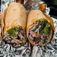 Falafel wrap at FLFL - Utrecht in Utrecht