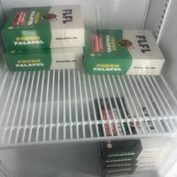 Falafel balls and burgers from the freezer for home-use  at FLFL - Utrecht in Utrecht