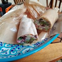 Falafel wrap at FLFL - Carolieweg in Groningen